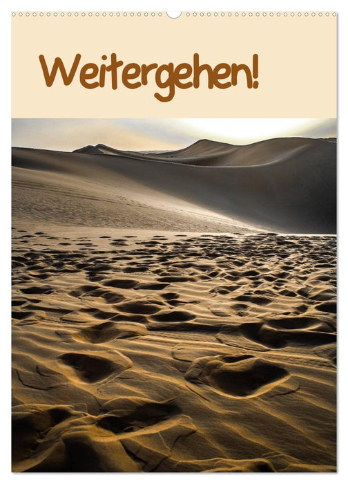 Weitergehen! / Planer (CALVENDO Wandkalender 2024)