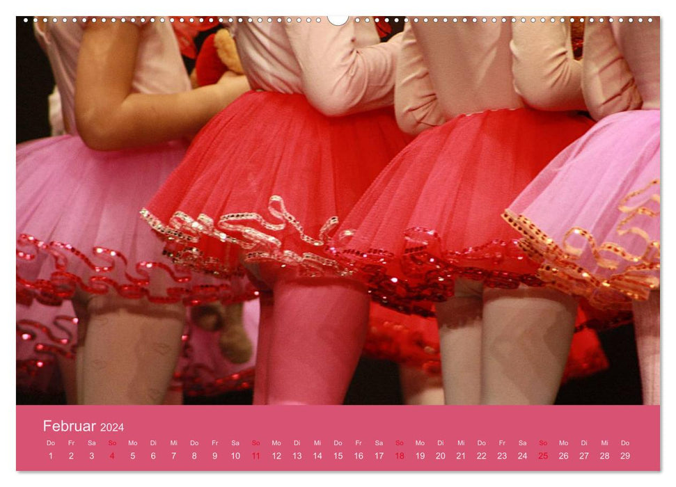 Mädchenträume - Ballett und Tanz (CALVENDO Wandkalender 2024)