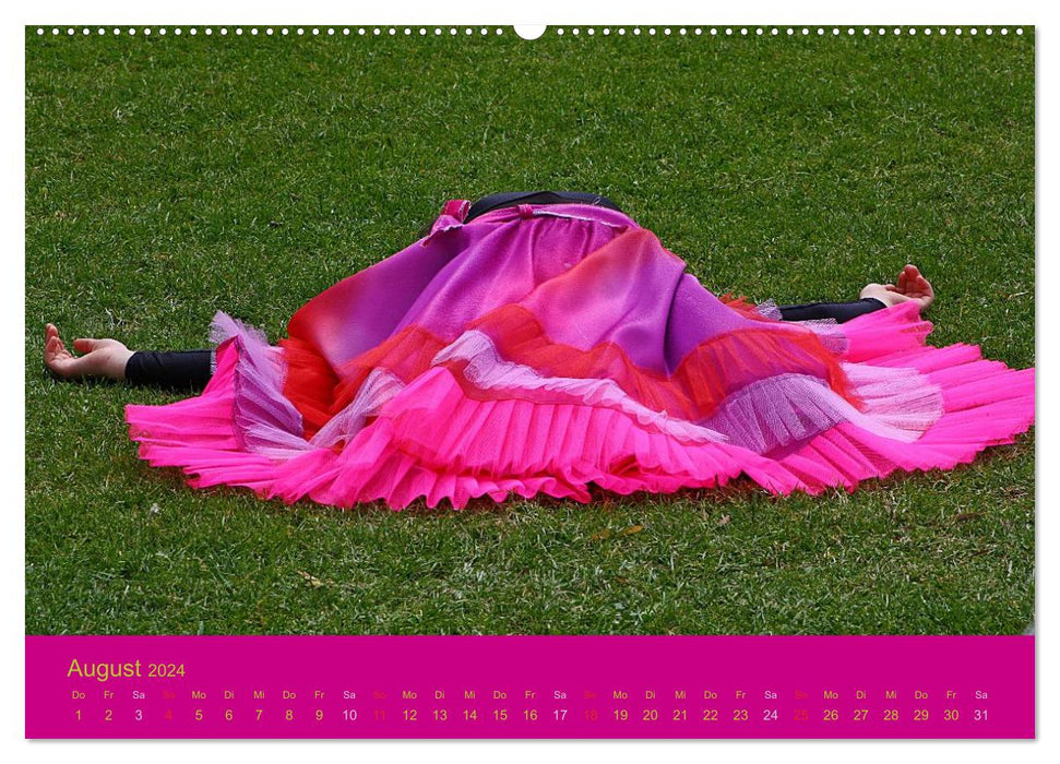 Mädchenträume - Ballett und Tanz (CALVENDO Wandkalender 2024)