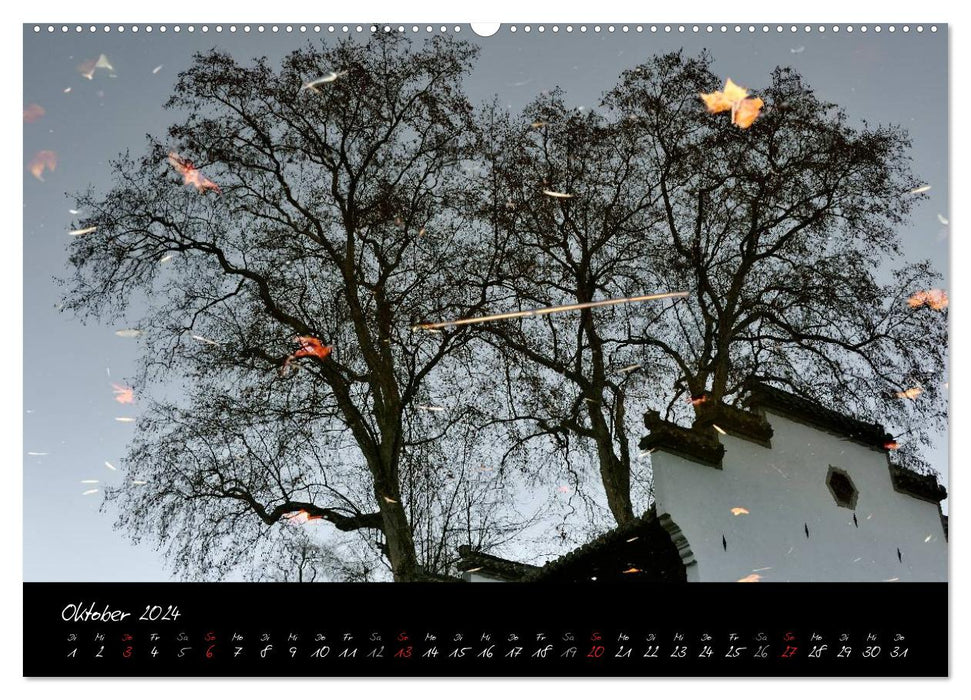 Garten des Himmlischen Friedens im Von-Bethmann-Park, Frankfurt am Main (CALVENDO Premium Wandkalender 2024)