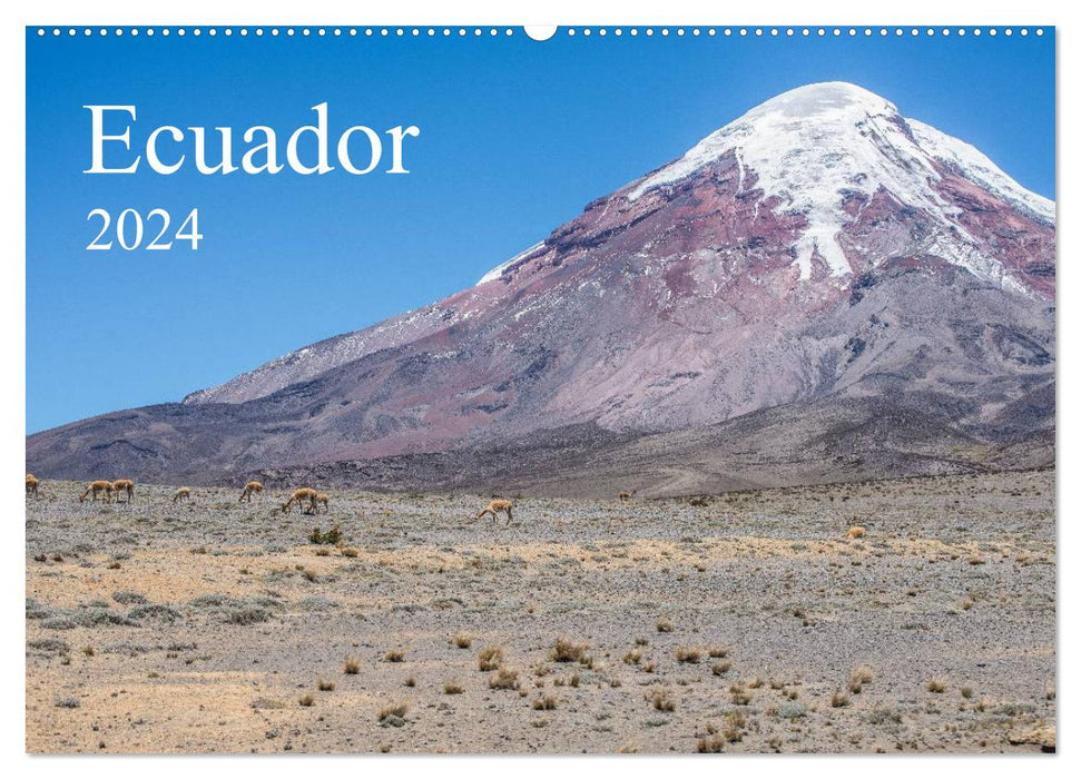 Ecuador (CALVENDO Wandkalender 2024)
