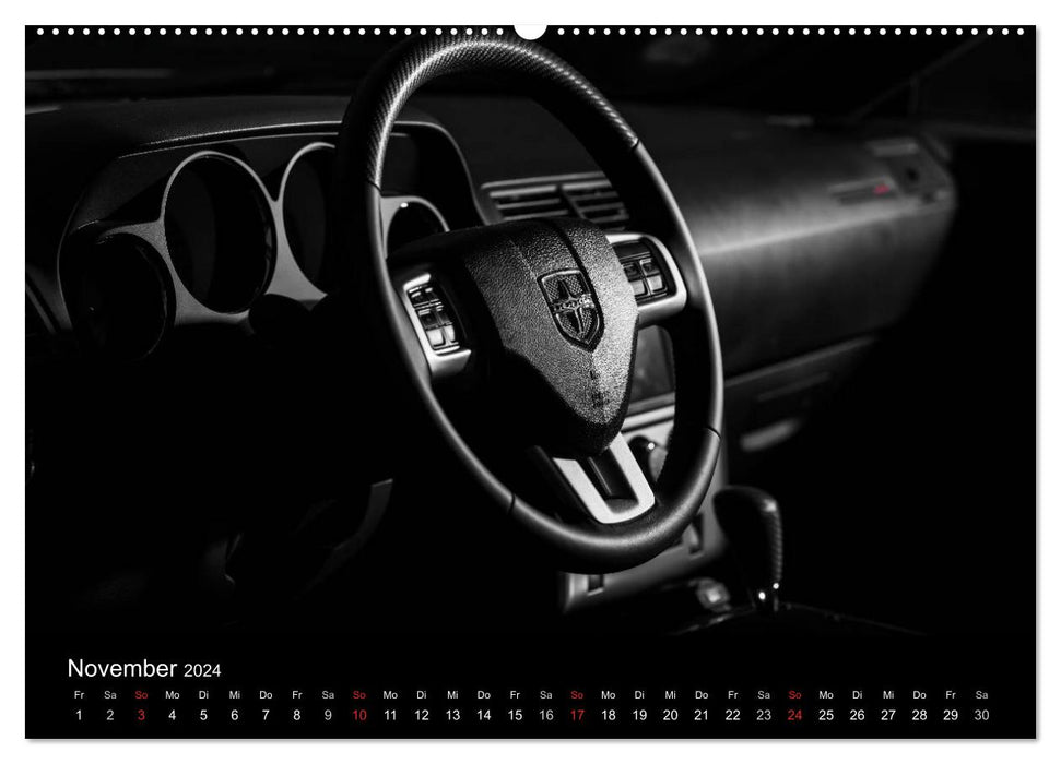 Dodge Challenger SRT8 (CALVENDO Premium Wandkalender 2024)