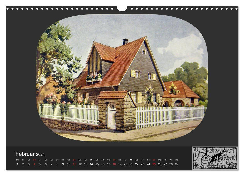 Lebensräume um 1900 (CALVENDO Wandkalender 2024)