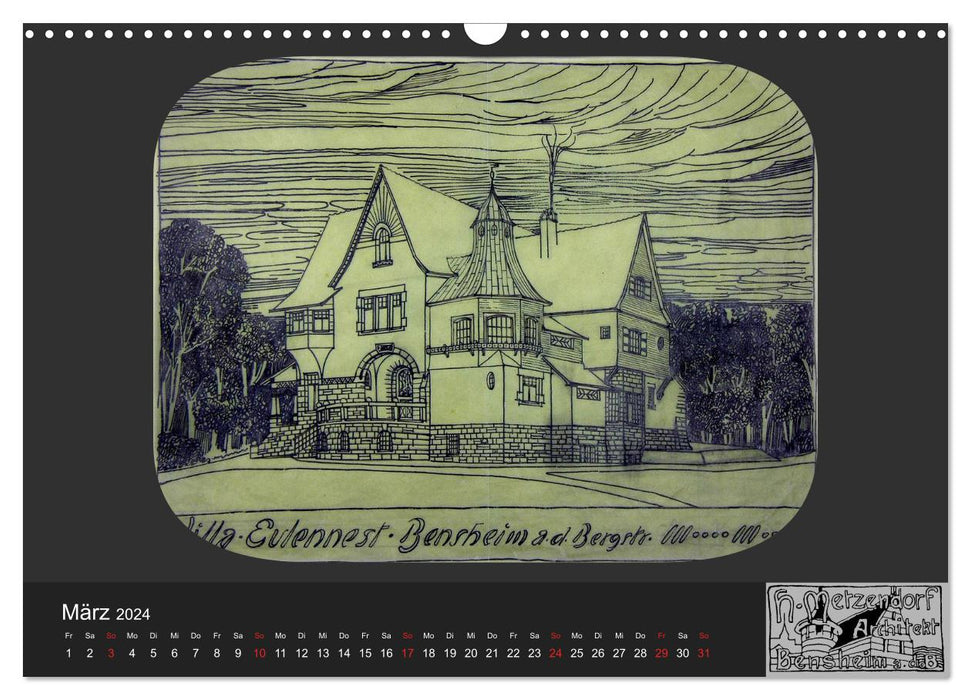 Lebensräume um 1900 (CALVENDO Wandkalender 2024)