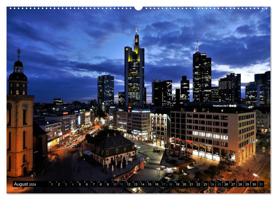 Frankfurt am Main (CALVENDO Wandkalender 2024)