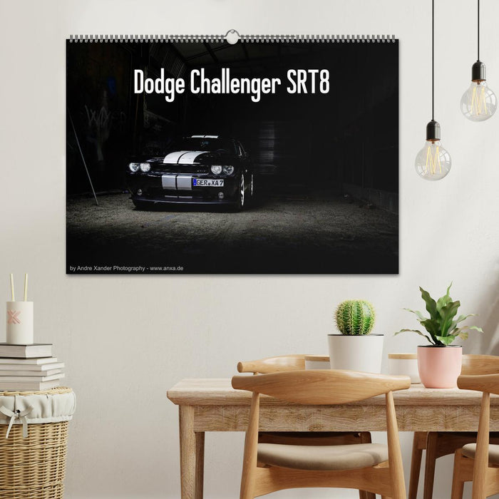 Dodge Challenger SRT8 (calendrier mural CALVENDO 2024) 