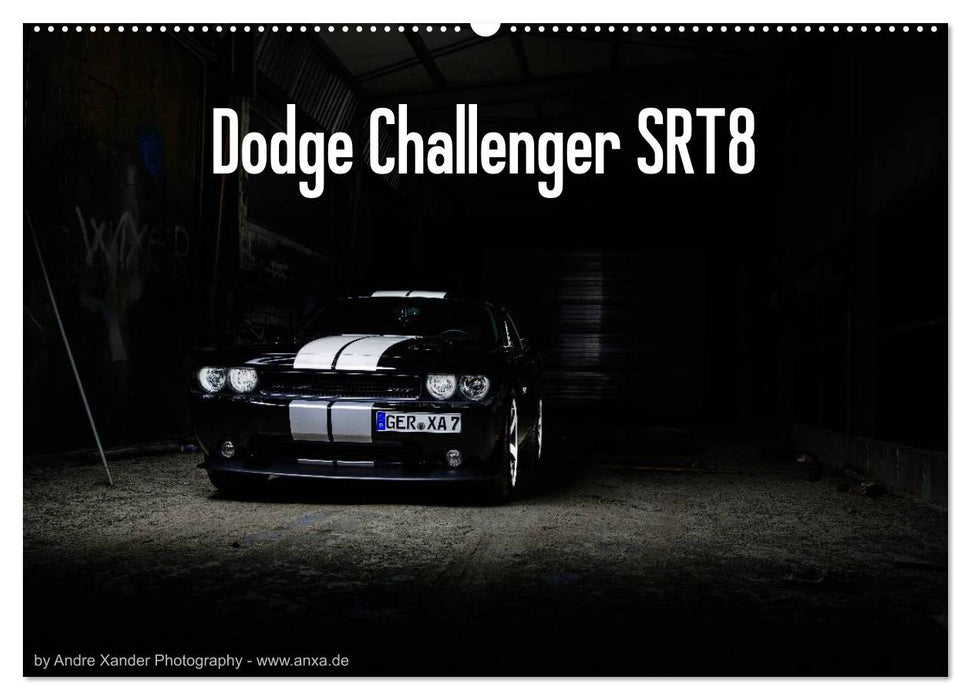 Dodge Challenger SRT8 (calendrier mural CALVENDO 2024) 