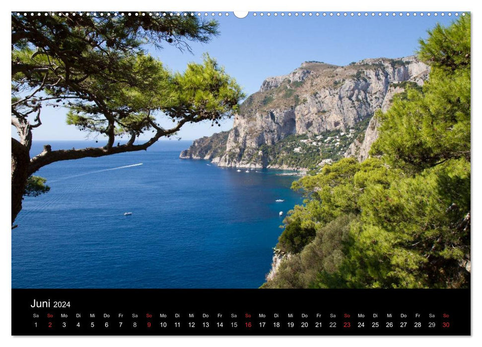 Italie - Monuments et paysages culturels (Calendrier mural CALVENDO Premium 2024) 