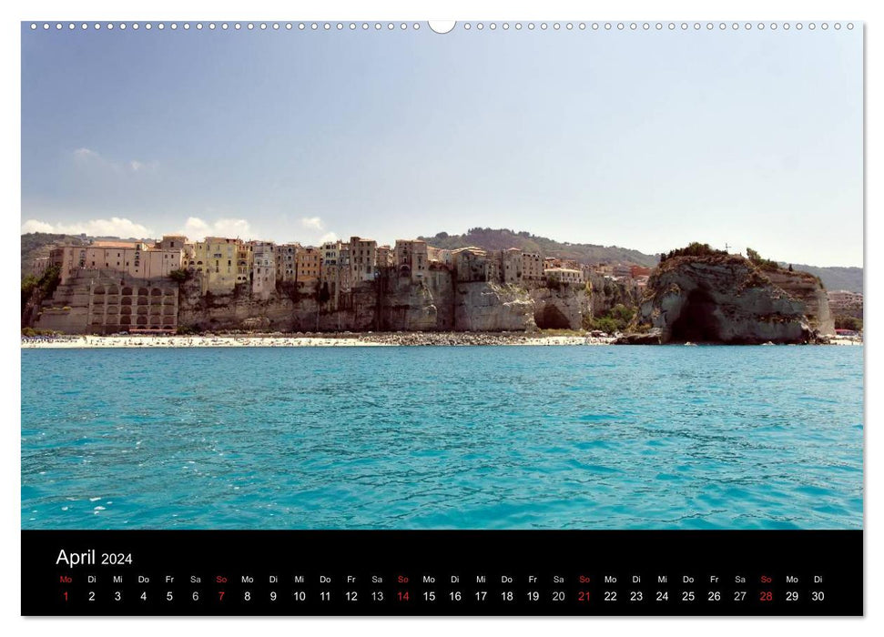 Kalabrien: Wo die Sonne Urlaub macht (CALVENDO Premium Wandkalender 2024)