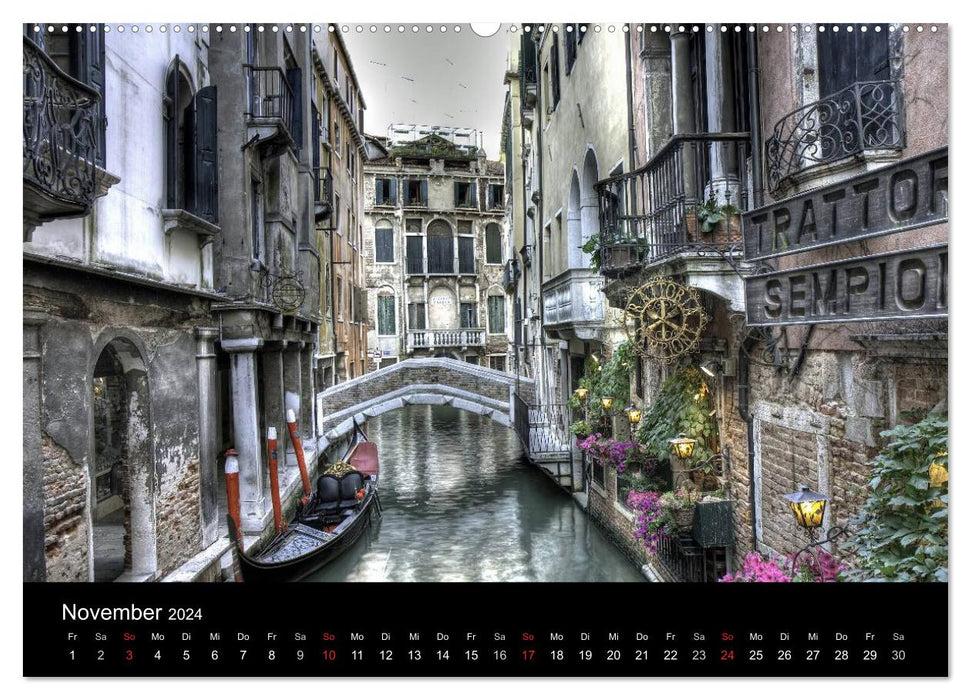 Italien - Monumente und Kulturlandschaften (CALVENDO Wandkalender 2024)