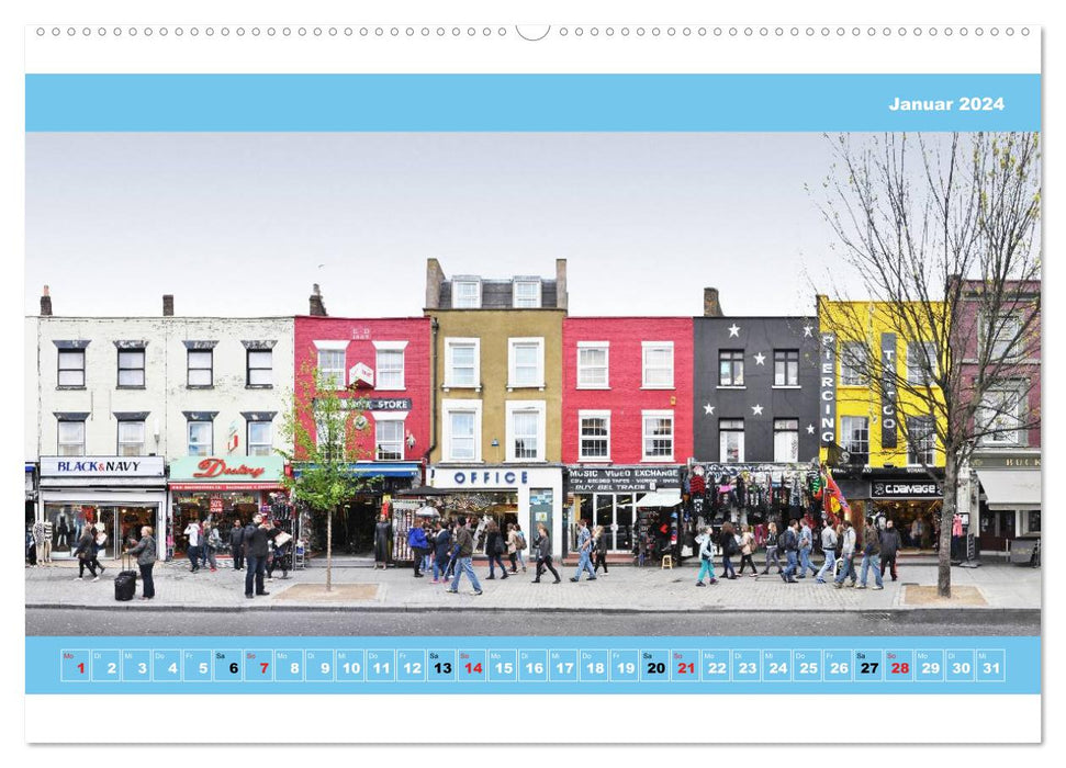 Façade de Londres 2024 (Calvendo Premium Wall Calendar 2024) 