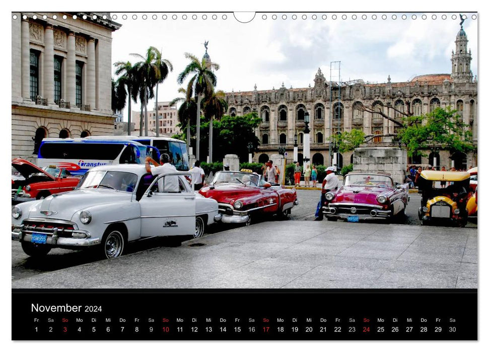 Reise durch Kuba (CALVENDO Wandkalender 2024)