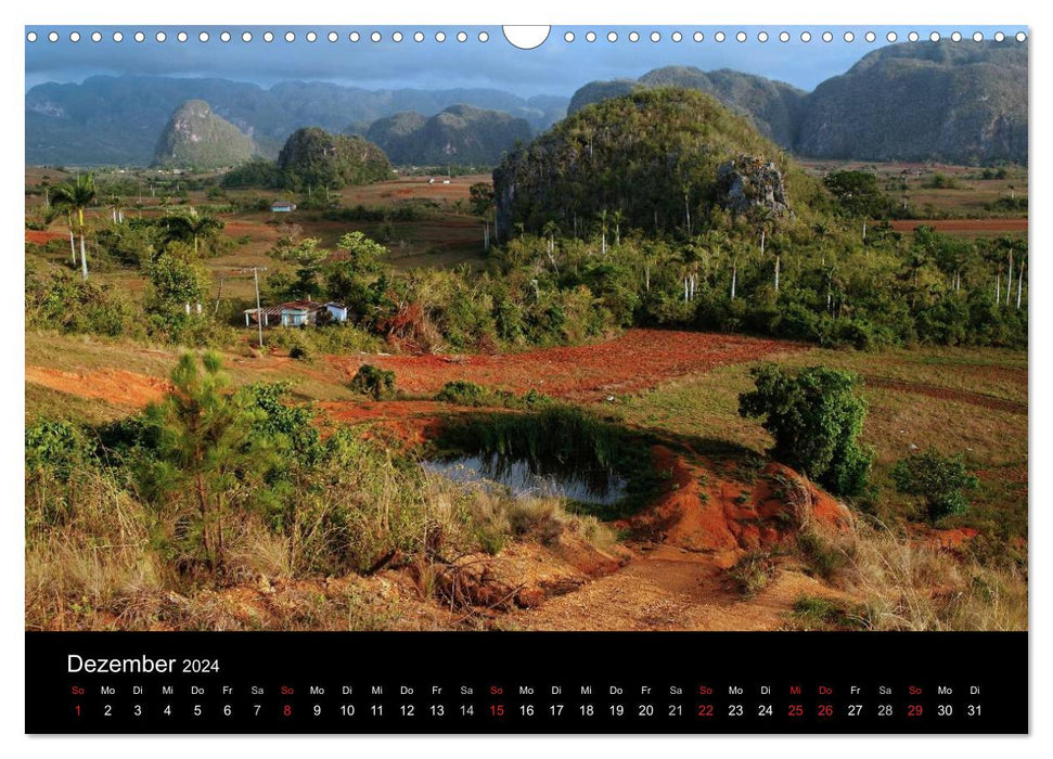 Voyage à travers Cuba (Calendrier mural CALVENDO 2024) 