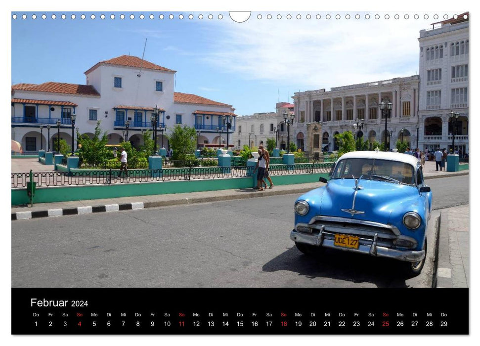 Reise durch Kuba (CALVENDO Wandkalender 2024)