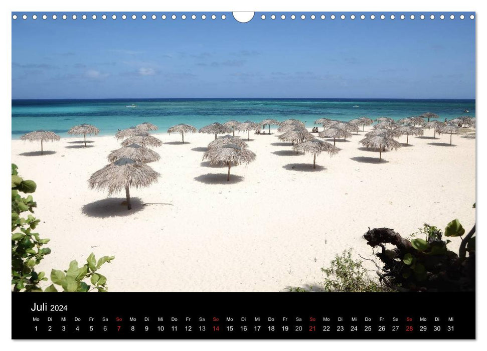 Voyage à travers Cuba (Calendrier mural CALVENDO 2024) 