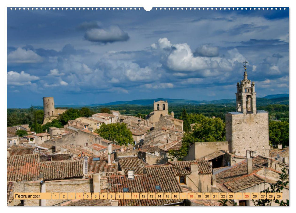 Là où la Provence est la plus belle (Calendrier mural CALVENDO 2024) 