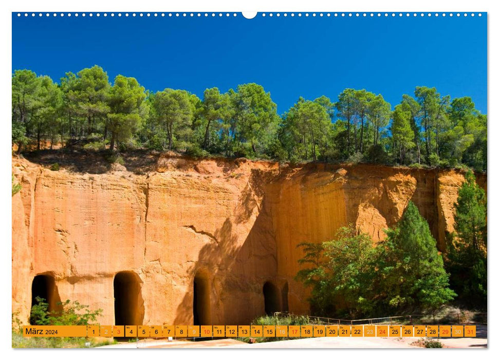 Là où la Provence est la plus belle (Calendrier mural CALVENDO 2024) 