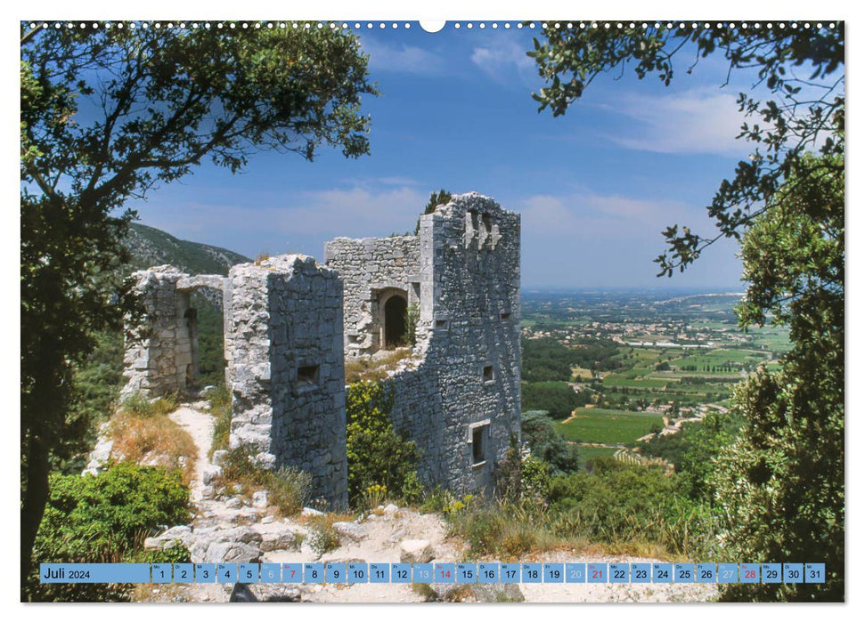 Là où la Provence est la plus belle (Calendrier mural CALVENDO 2024) 