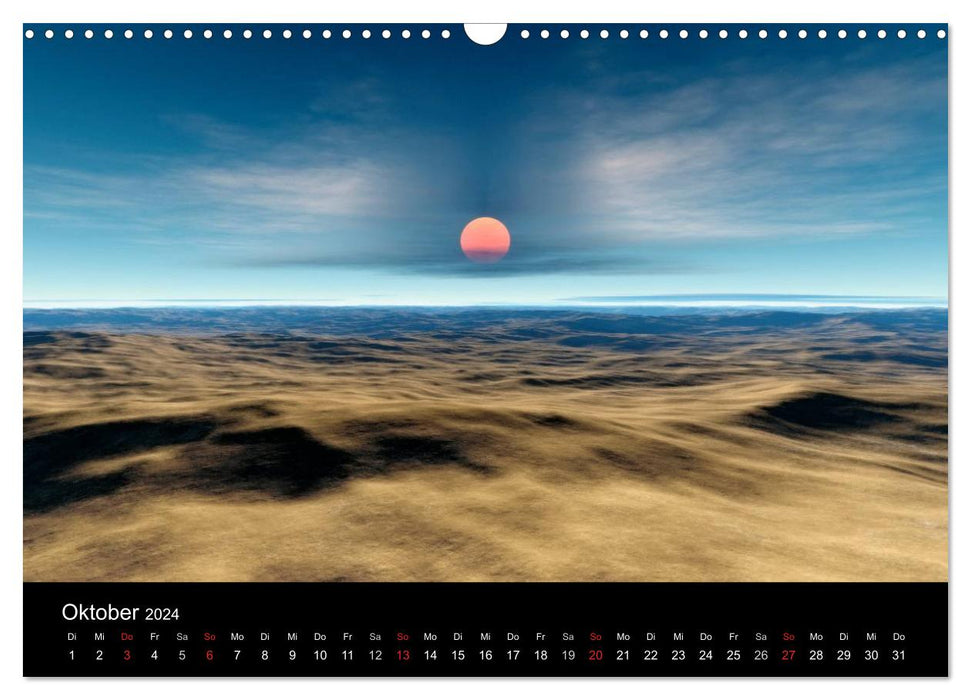 Fantasie Landschaften (CALVENDO Wandkalender 2024)