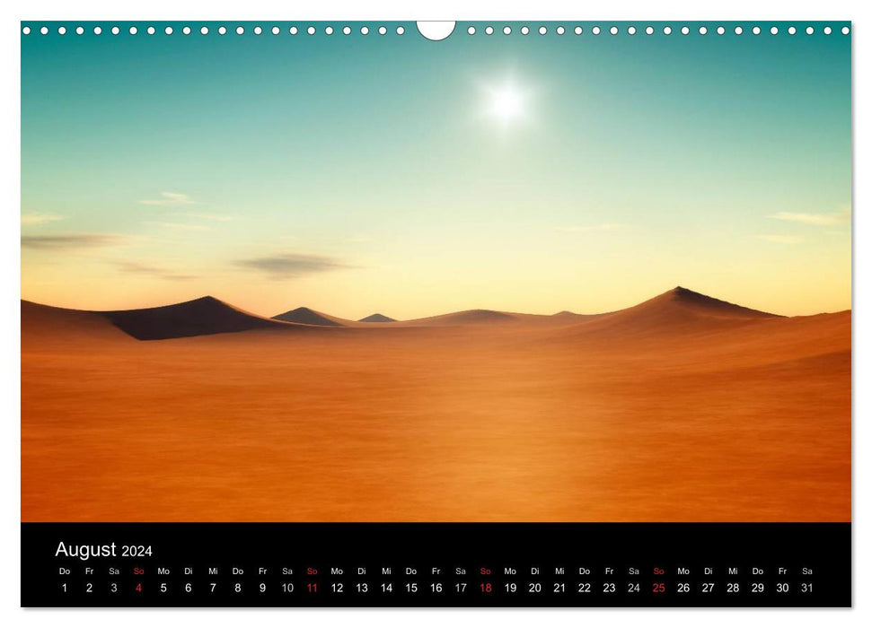 Fantasie Landschaften (CALVENDO Wandkalender 2024)