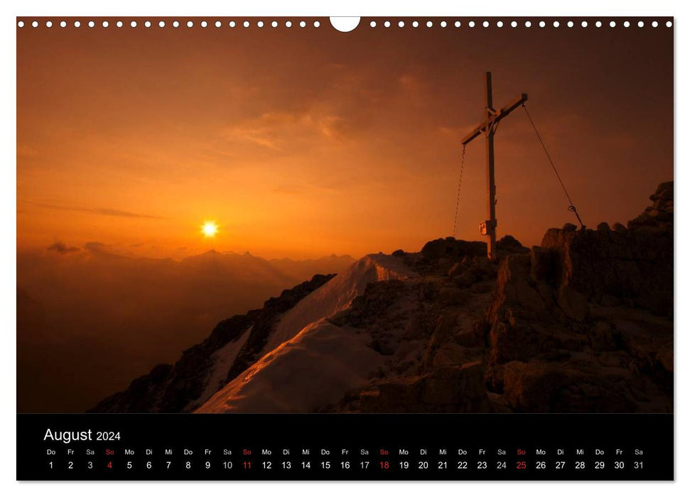 Südtirols Berge im Morgenlicht (CALVENDO Wandkalender 2024)
