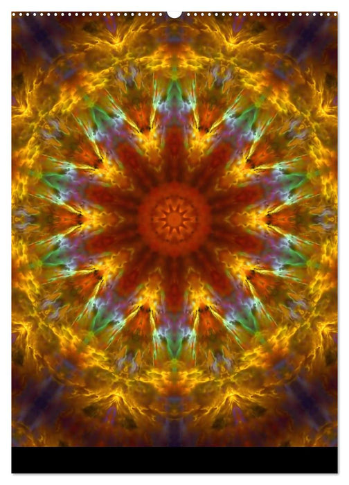 Mandala - Esotérisme &amp; Méditation / Version CH (Calendrier mural CALVENDO 2024) 