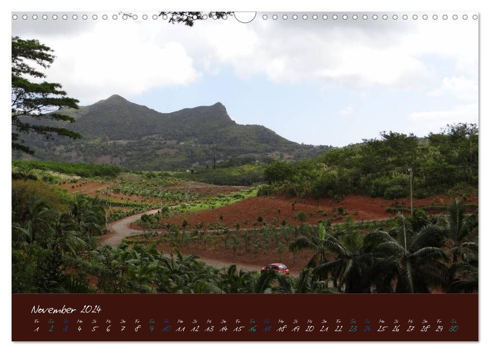 Indische Perle - Mauritius (CALVENDO Wandkalender 2024)