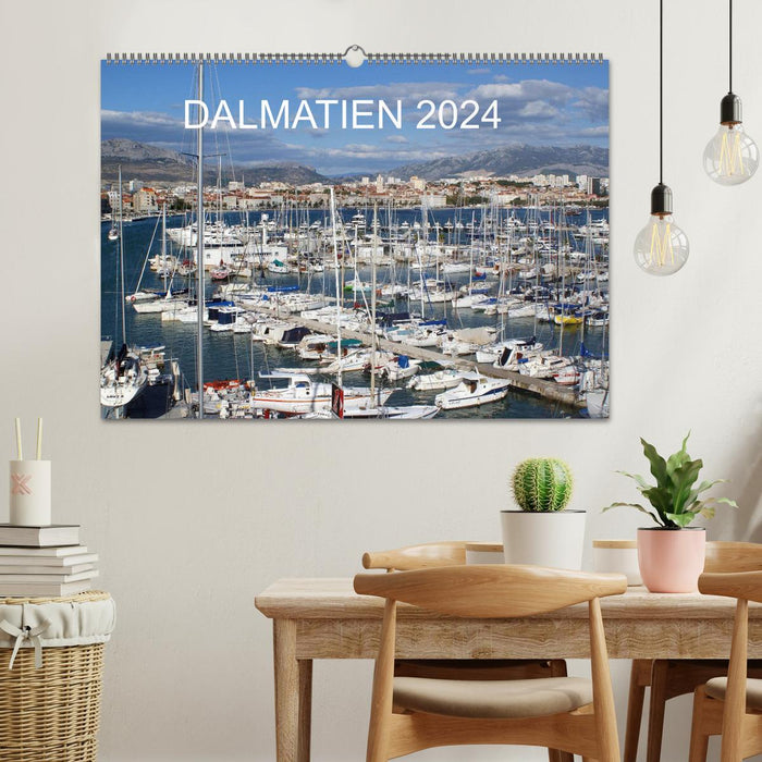 Dalmatie 2024 (Calendrier mural CALVENDO 2024) 