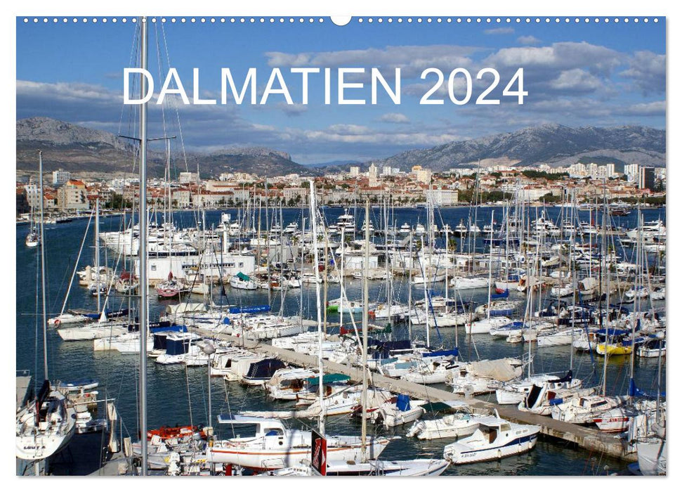 Dalmatie 2024 (Calendrier mural CALVENDO 2024) 