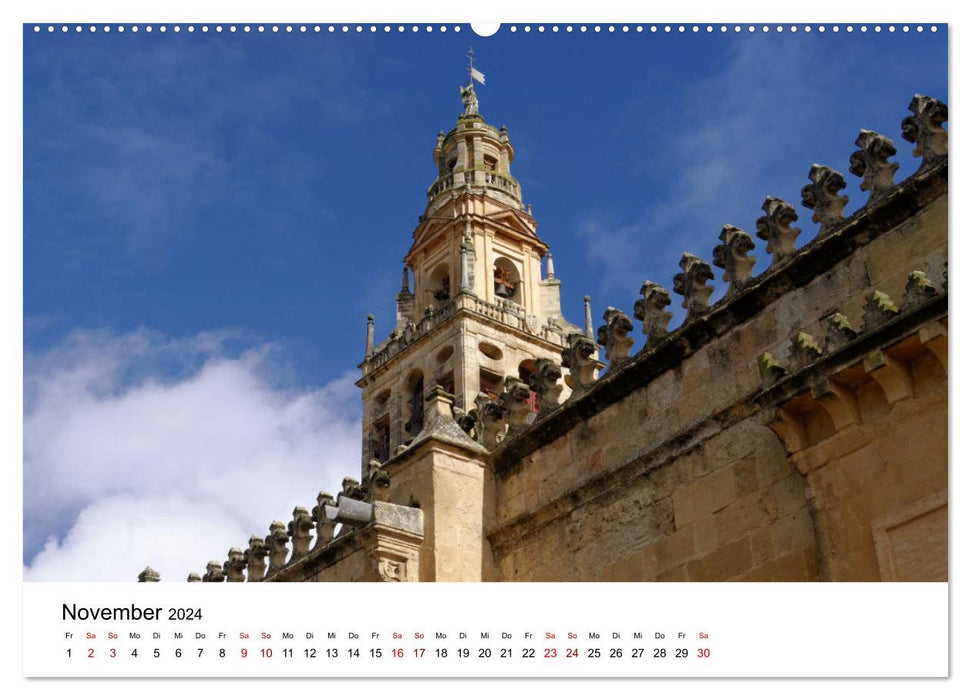 Córdoba -Temperamentvolles Andalusien (CALVENDO Wandkalender 2024)