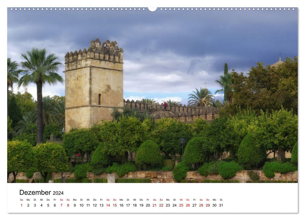 Córdoba -Temperamentvolles Andalusien (CALVENDO Wandkalender 2024)