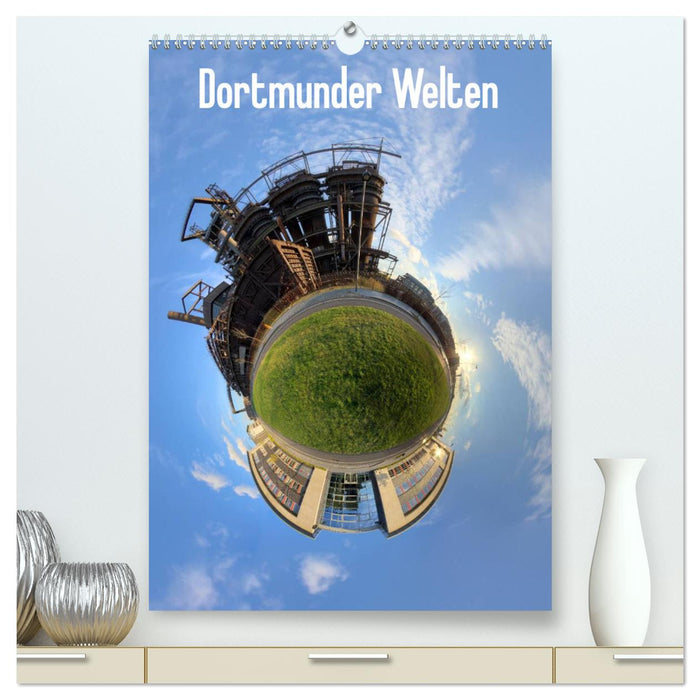Dortmunder Welten (CALVENDO Premium Wandkalender 2024)