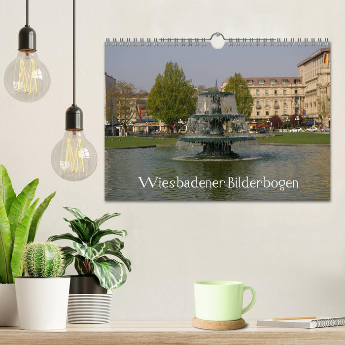 Wiesbadener Bilderbogen (CALVENDO Wandkalender 2024)