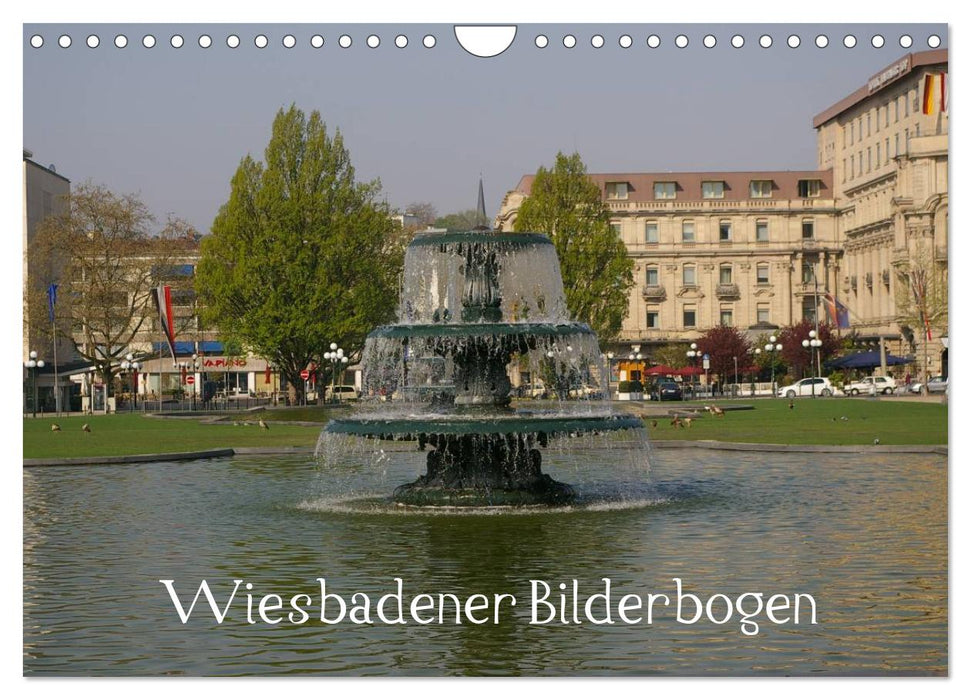 Wiesbadener Bilderbogen (CALVENDO Wandkalender 2024)