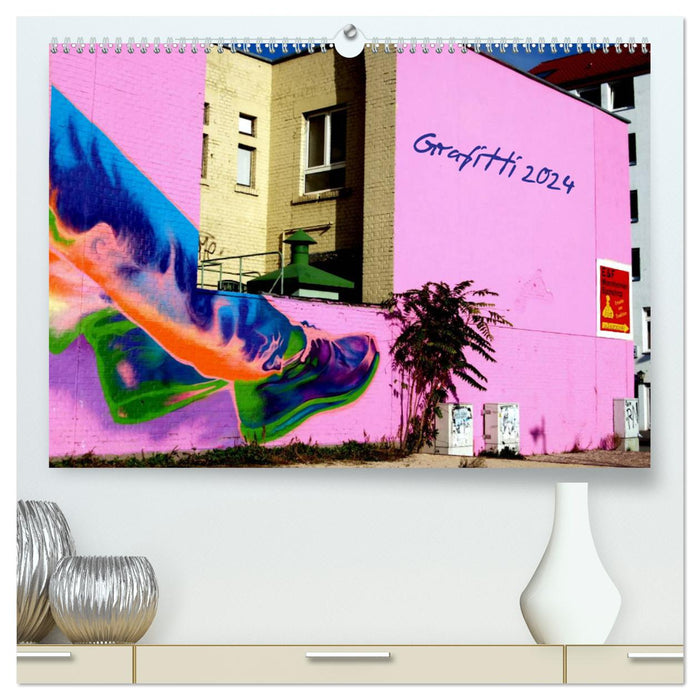 Grafitti 2024 (CALVENDO Premium Wandkalender 2024)