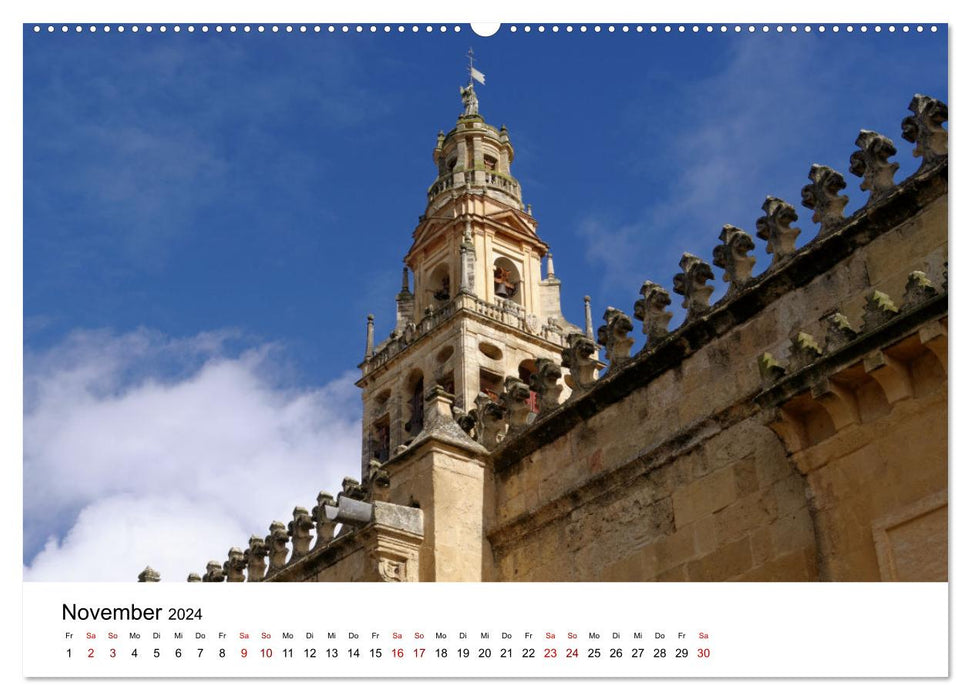 Córdoba -Temperamentvolles Andalusien (CALVENDO Premium Wandkalender 2024)