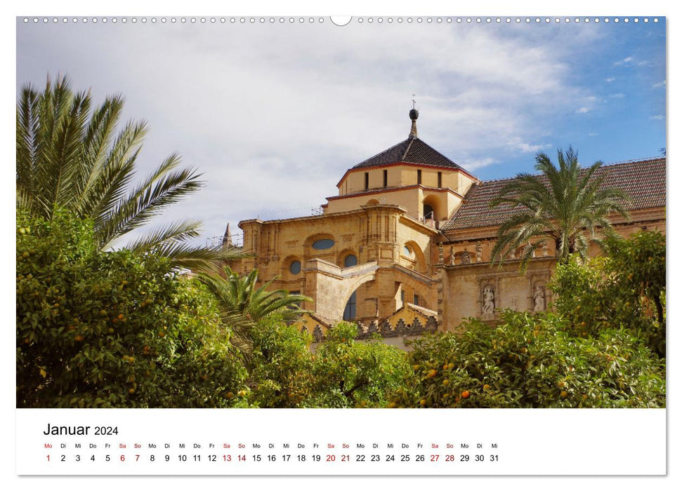 Cordoue – Andalousie animée (Calvendo Premium Wall Calendar 2024) 