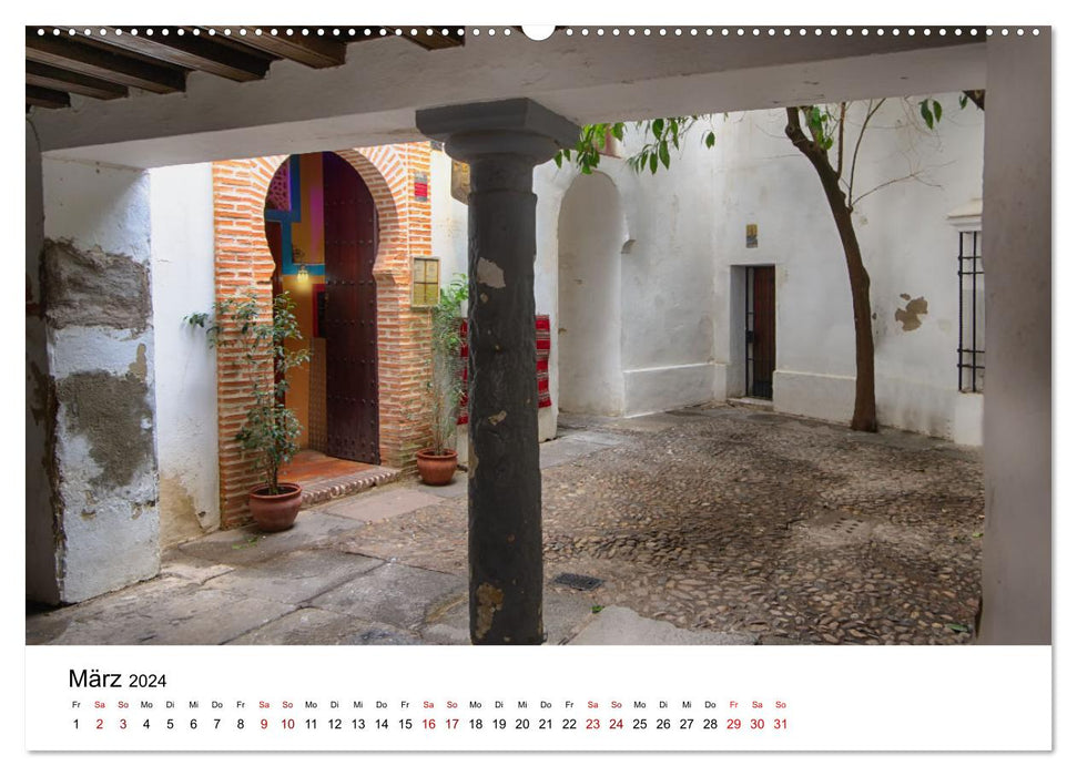 Córdoba -Temperamentvolles Andalusien (CALVENDO Premium Wandkalender 2024)