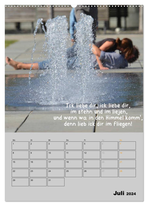 Calendrier photo de rue de Berlin 2024 (Calvendo Premium Wall Calendar 2024) 