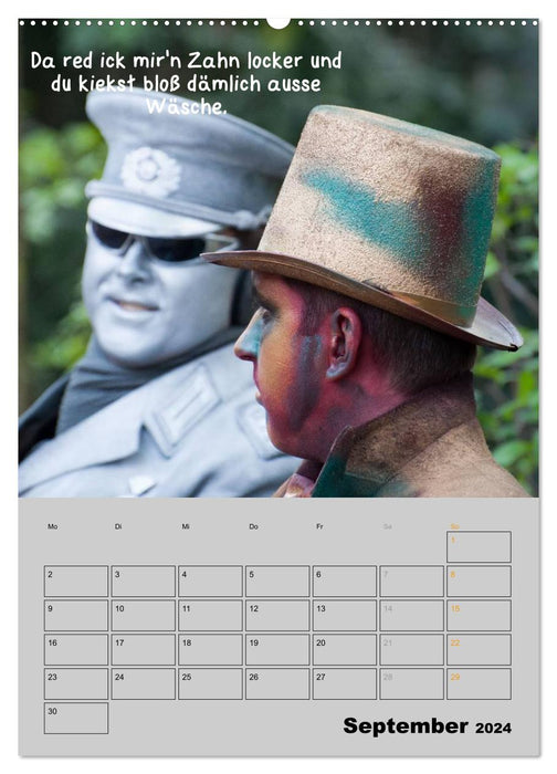 Berliner Straßenfoto Kalender 2024 (CALVENDO Premium Wandkalender 2024)