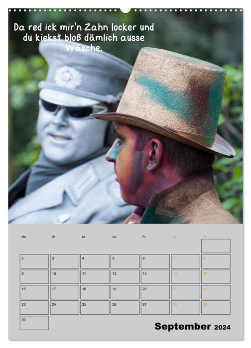 Calendrier photo de rue de Berlin 2024 (Calvendo Premium Wall Calendar 2024) 