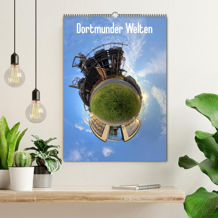 Dortmunder Welten (CALVENDO Wandkalender 2024)