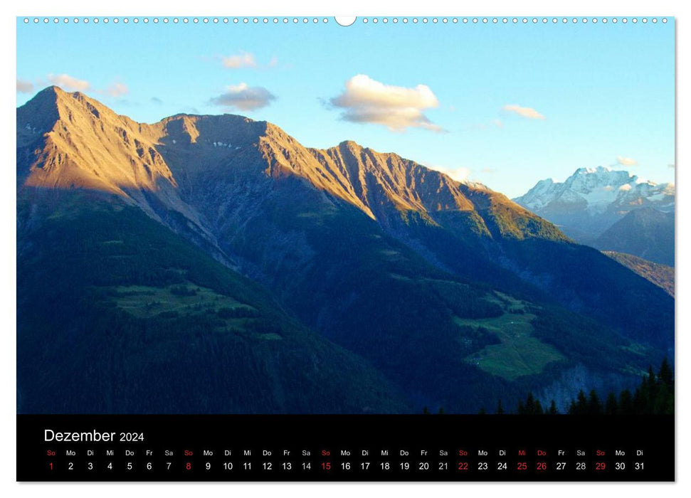 Le monde fascinant des glaciers - le long du Großer Aletsch (Calendrier mural CALVENDO Premium 2024) 