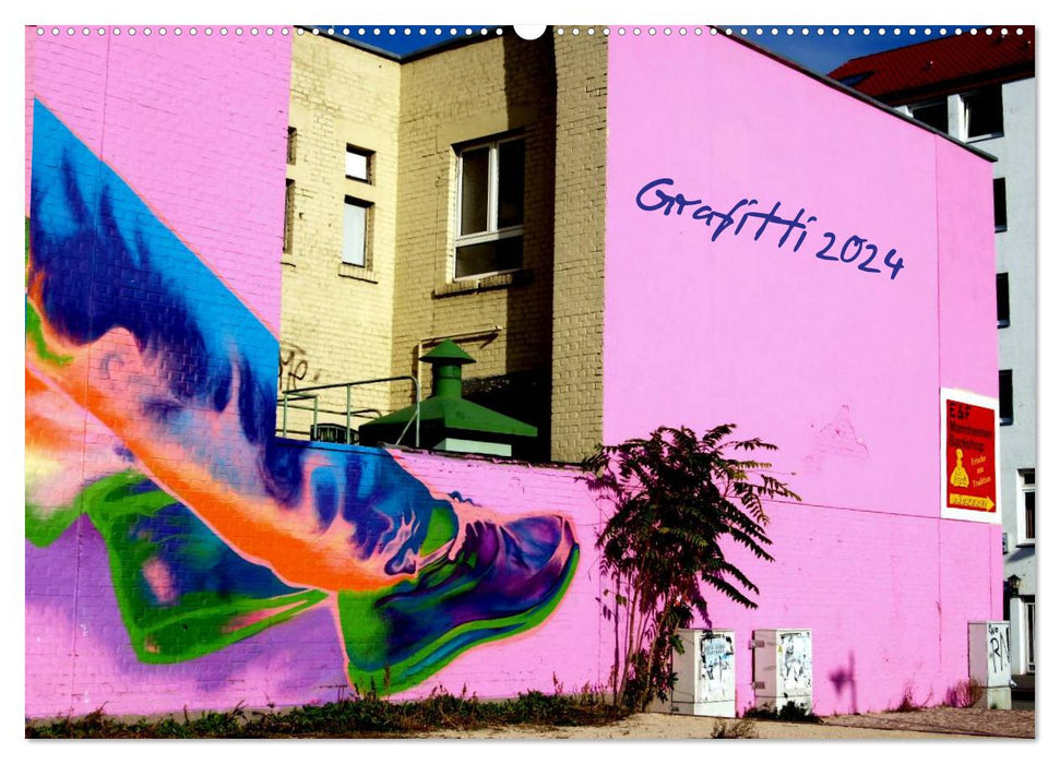 Grafitti 2024 (Calendrier mural CALVENDO 2024) 