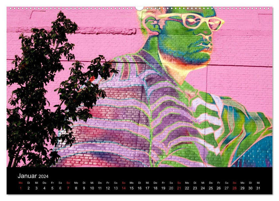 Grafitti 2024 (Calendrier mural CALVENDO 2024) 