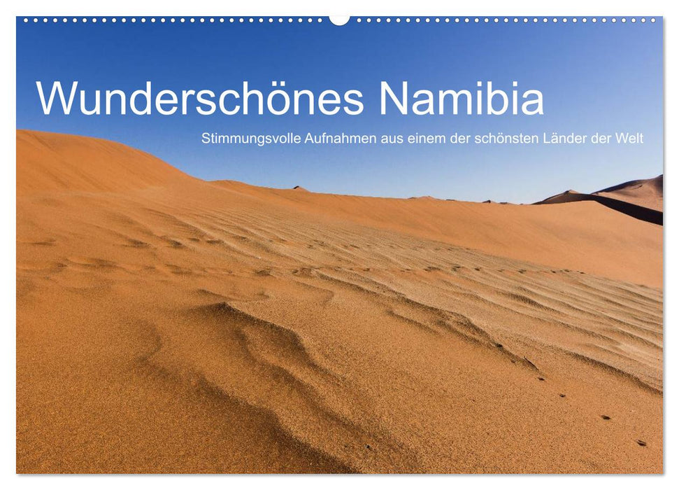 Belle Namibie (Calendrier mural CALVENDO 2024) 