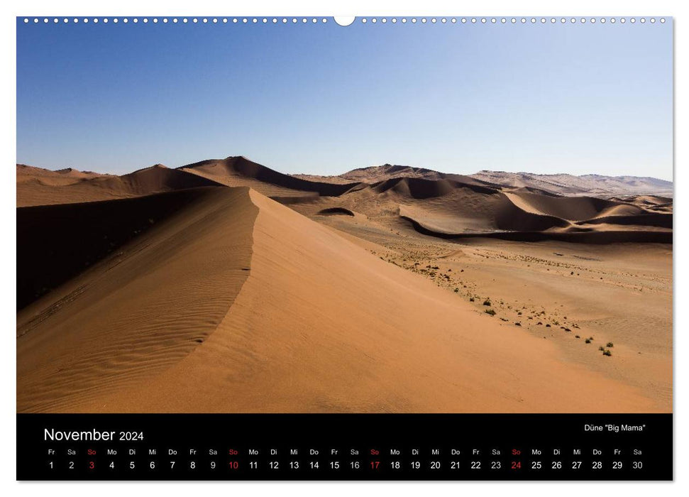 Wunderschönes Namibia (CALVENDO Wandkalender 2024)