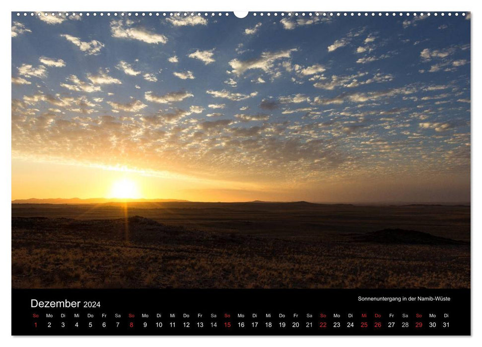 Wunderschönes Namibia (CALVENDO Wandkalender 2024)