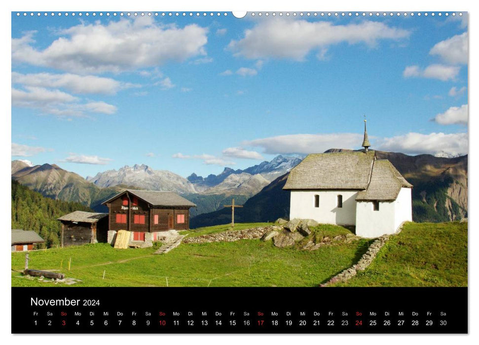 Faszinierende Gletscherwelt - entlang des Großen Aletsch (CALVENDO Wandkalender 2024)