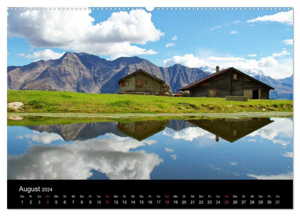 Faszinierende Gletscherwelt - entlang des Großen Aletsch (CALVENDO Wandkalender 2024)